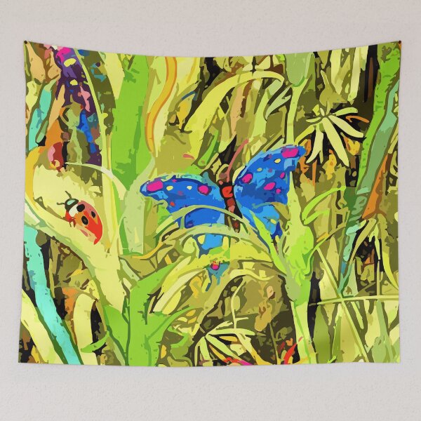 Item preview, Butterfly & Ladybird designed and sold by Russell Kightley.