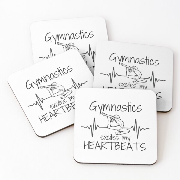 Item preview, Heartbeats of Women's Gymnastics  designed and sold by MotionEssence.