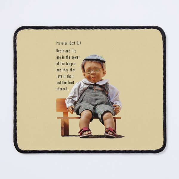 Item preview, Christian Scripture Power of the tongue Proverbs 1821 Long  designed and sold by LostboysLL.