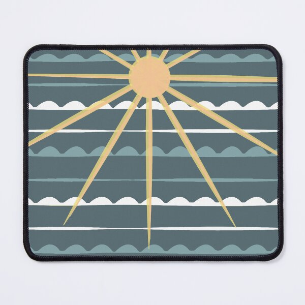 Item preview, Sunset, sea,.5. sun, sun-art, beach, spring, ocean, sunart, summer, green, yellow, designed and sold by PrintedDreams.