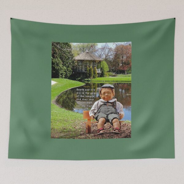 Item preview, Christian Scripture Power of the tongue Proverbs 1821 Tri-blend  designed and sold by LostboysLL.