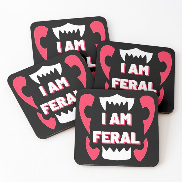 Item preview, I Am Feral designed and sold by Denti Kanys ⭐⭐⭐⭐⭐.