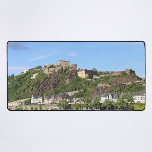 Item preview, Koblenz with fortress Ehrenbreitstein designed and sold by stine1.