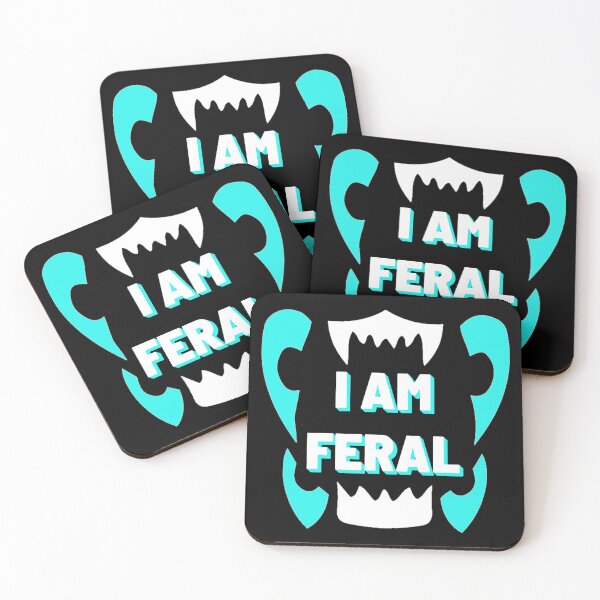 Item preview, I Am Feral designed and sold by Denti Kanys ⭐⭐⭐⭐⭐.