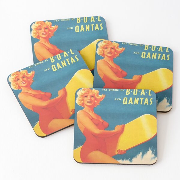 Item preview, 1960s Qantas and BOAC designed and sold by SuperMerchMan.