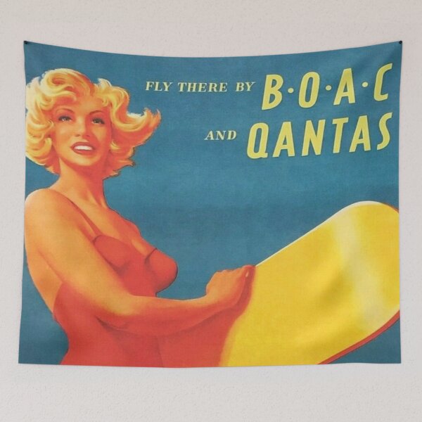 Item preview, 1960s Qantas and BOAC designed and sold by SuperMerchMan.