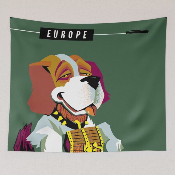 Item preview, 1960s Qantas Europe 02 designed and sold by SuperMerchMan.