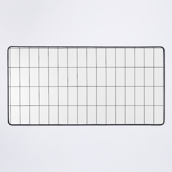 Item preview, Long Grid White designed and sold by Miss Striped.