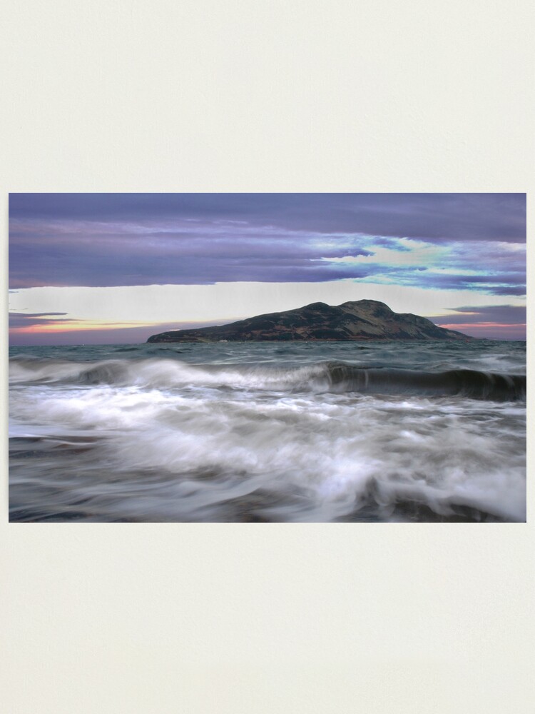Alternate view of Twilight Holy Isle Photographic Print