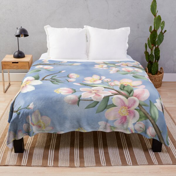 Item preview, Beautiful Apple Blossom Flowers Watercolor designed and sold by Orianah.