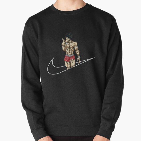 Baki Hanma The Grappler for otaku, gym and fitness for training Pullover Sweatshirt