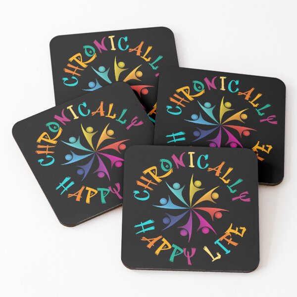 Item preview, Chronically Happy Life Support Group Logo Design designed and sold by Paulele.