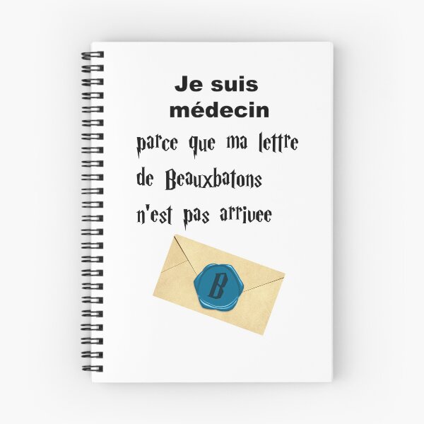 Item preview, Medecin lettre Beauxbatons designed and sold by vouivra.