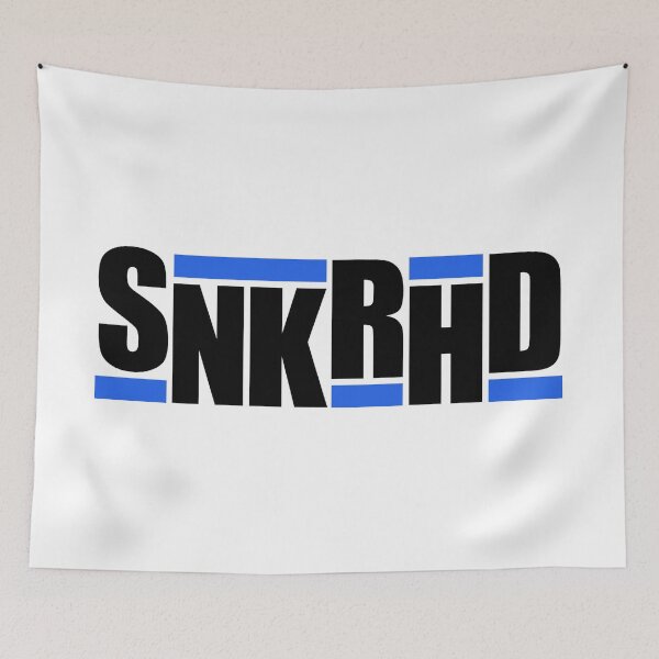 Item preview, SNKRHD blu blk designed and sold by Tee4Daily.