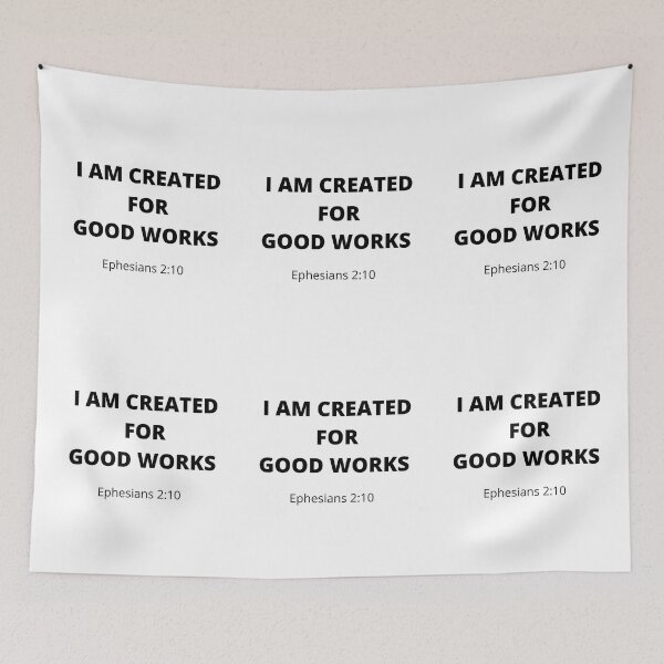 Item preview, Good works, Created, God, Belong, Adoption, Forgiven, Bible verse, Bible, Verse, Christian, Jesus, God, Faith, Christianity, Religion, Lord, Motivational, cute, Grace, Quotes. Christian quotes. designed and sold by Isheshop.
