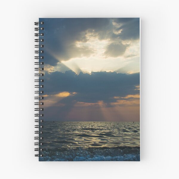 Item preview, Godrays in the sunset above the sea designed and sold by Vlavo.