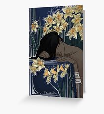 please don't wake me Greeting Card