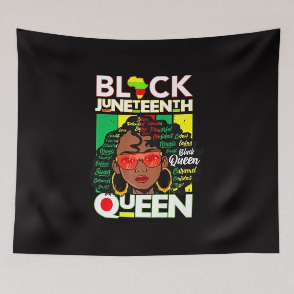 Item preview, Black Juneteenth Queen Woman Melanin Queens Sista Queens Fun designed and sold by dominiquepote.