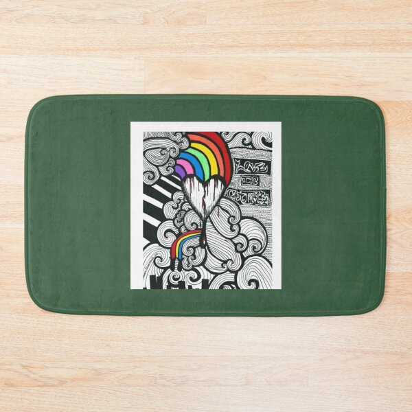 Item preview, HEART DESIGN - bestie vibes only - MUSIC, love, raimbows, colors Sleeveless Top designed and sold by LostboysLL.