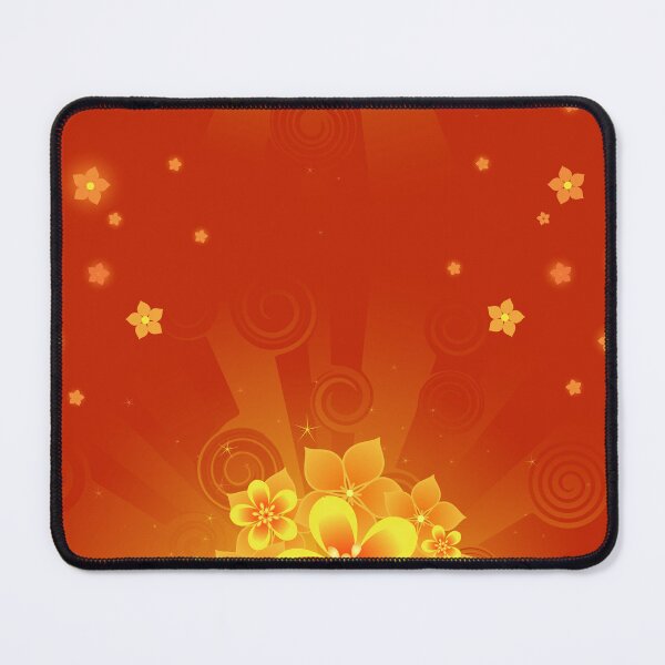 Item preview, Background with orange flowers designed and sold by Blackmoon9.