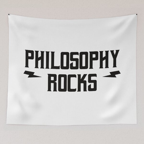 Item preview, Philosophy Rocks designed and sold by teesaurus.
