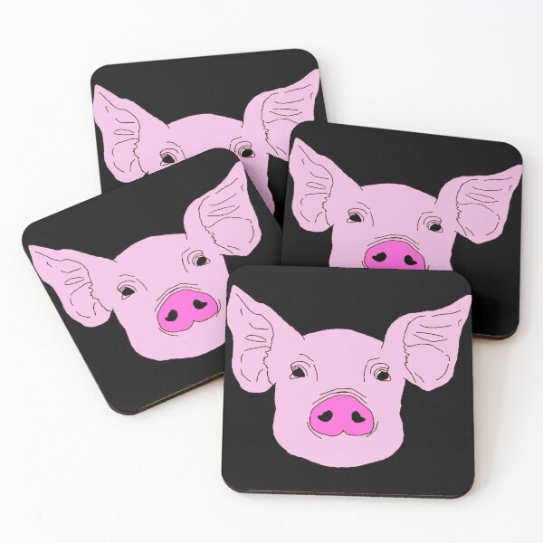 Item preview, Pigs Face Pink designed and sold by KopoArtyStuff.