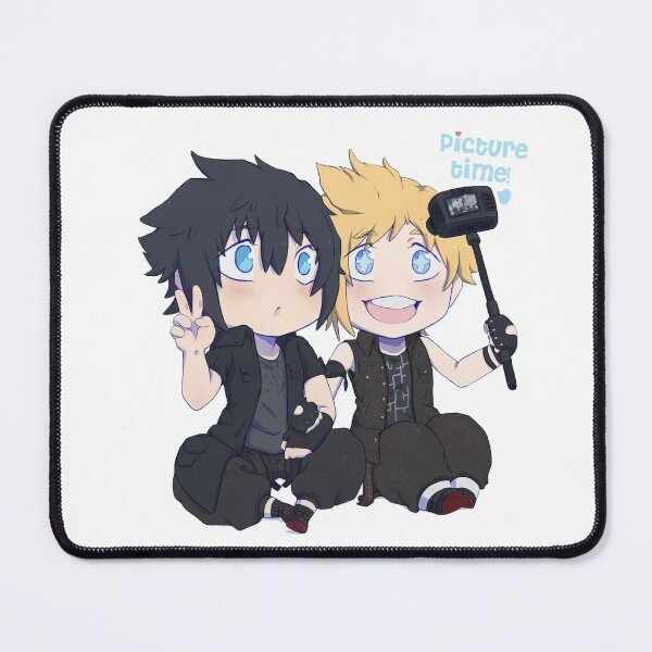 Item preview, FFXV - Tiny Noctis and Prompto designed and sold by Repose.