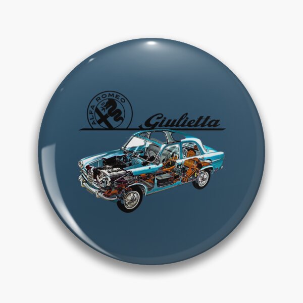 Item preview, Italian 4 door sedan Giulietta. Cutaway car art automotive power train     designed and sold by LostboysLL.