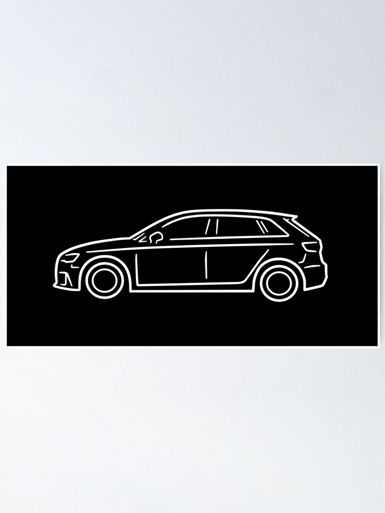 Audi RS3 Poster for Sale by AutoClub