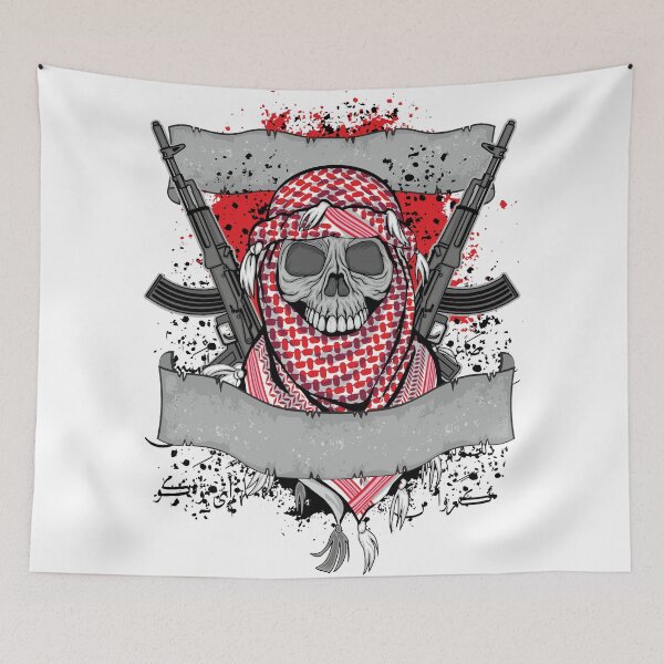 Item preview, arabic skull  coat of arms designed and sold by amid999.