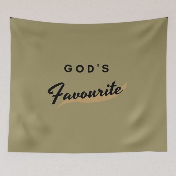 Item preview, Simple Minimalistic God_s Favorite Favourite Text    designed and sold by LostboysLL.
