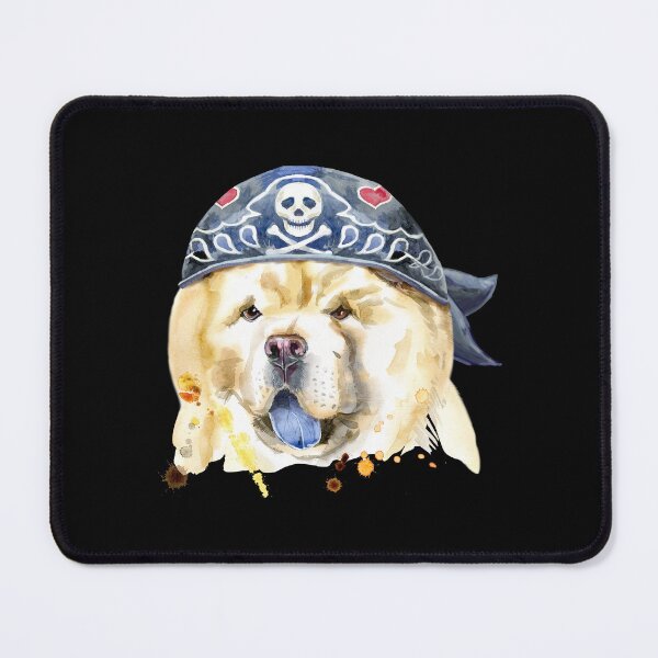 Item preview, dog in bandanna designed and sold by amy greaves.