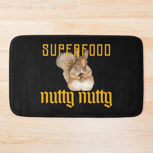 Item preview, Super Food Nutty Nutty - Cute Typography designed and sold by SBWorld.
