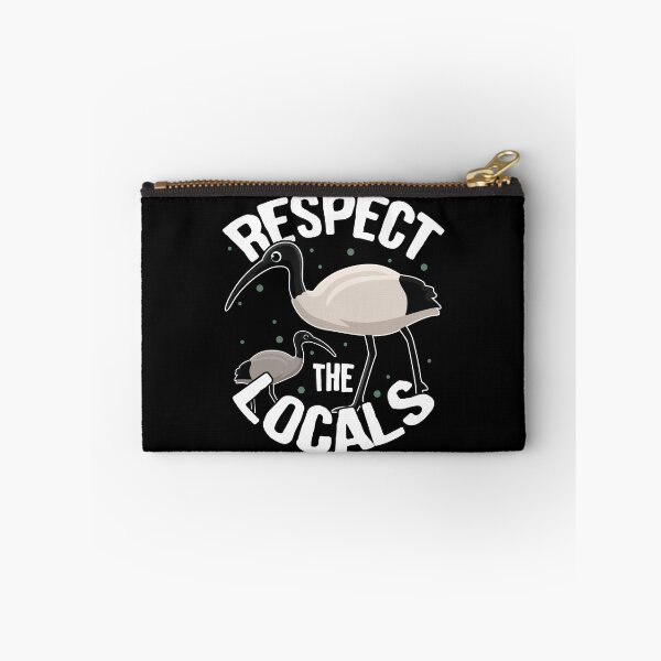 Item preview, Bin Chicken Ibis Respect the Locals designed and sold by Clara Hollins.