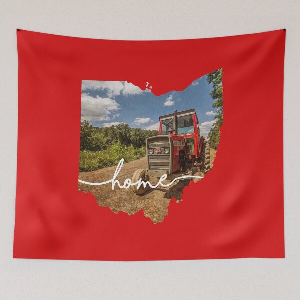 Item preview, Ohio is home...Red Tractor designed and sold by LESLIEDYESIGN.
