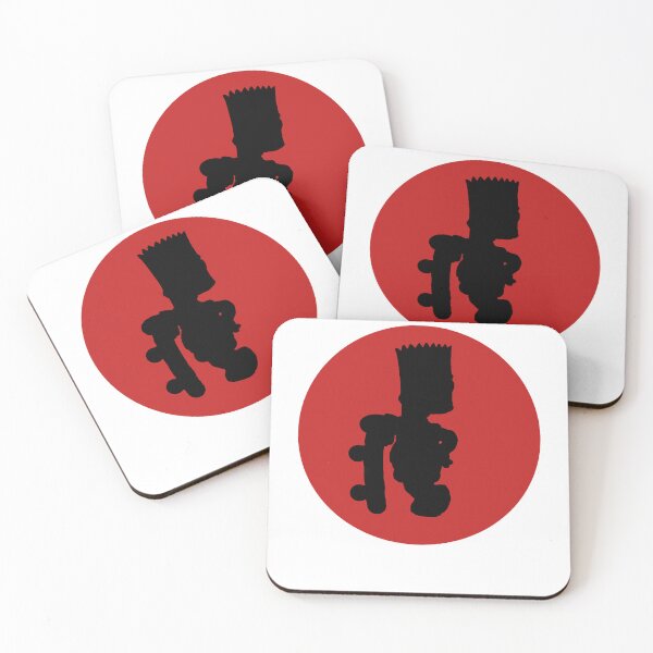 Item preview, Men Women Bart Skateboard Red designed and sold by GarrickHartmann.