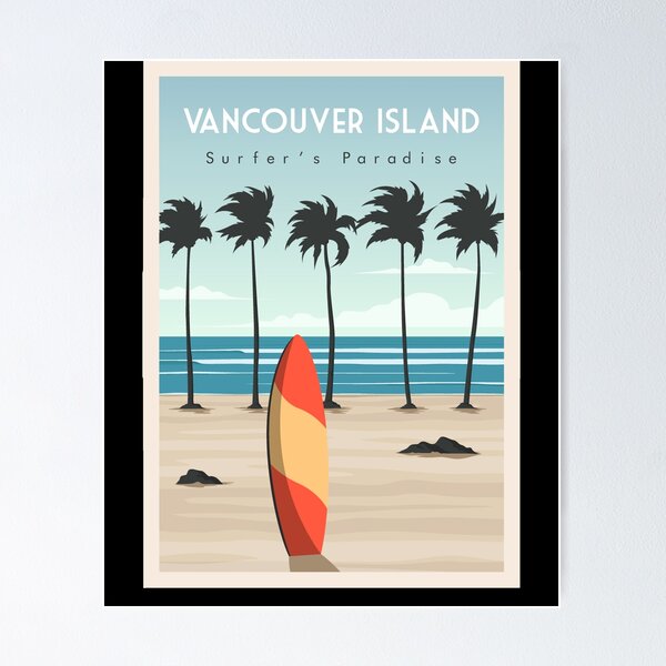 Item preview, Vancouver Island surf beach designed and sold by chrlalexandru.
