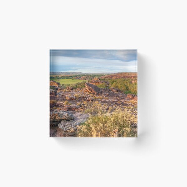 Item preview, Rocky Escarpment and golden grasses -Kakadu, Australia designed and sold by Danielasphotos.
