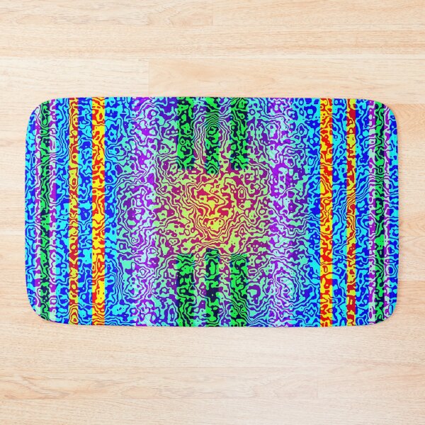 Item preview, SWIRLING MULTICOLORED VERTICAL STRIPES. designed and sold by Ralek.