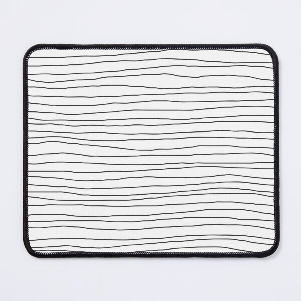 Item preview, Hand Drawn Lines White designed and sold by Miss Striped.