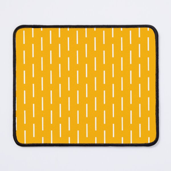 Item preview, Discontinuous thin lines yellow white designed and sold by Miss Striped.