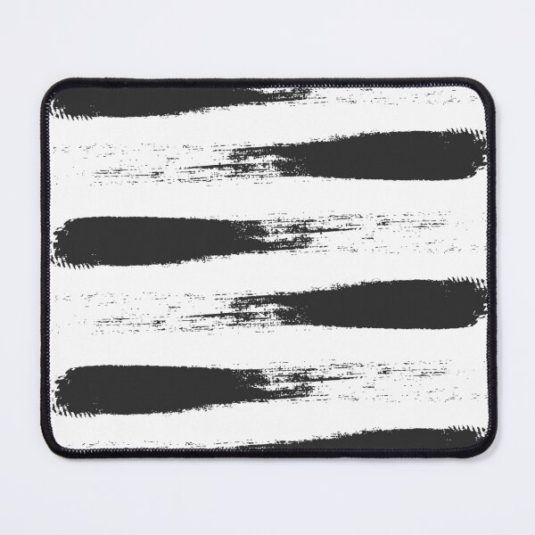Item preview,  Brushstroke Black and White designed and sold by Miss Striped.