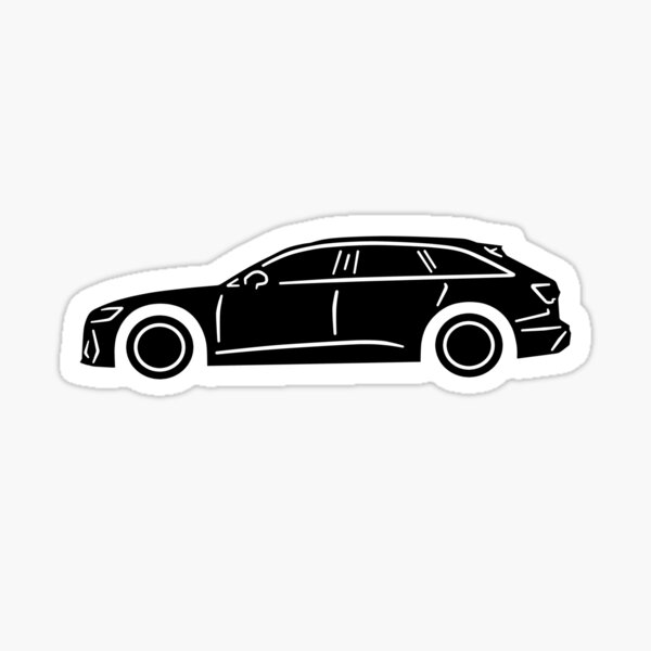 Audi A3 Sticker for Sale by AutomotiveArtt