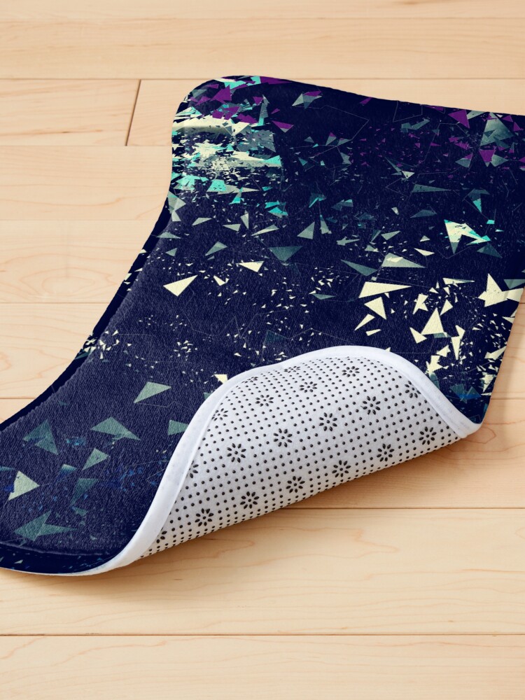 Alternate view of Abstract Geometric Background Pet Mat