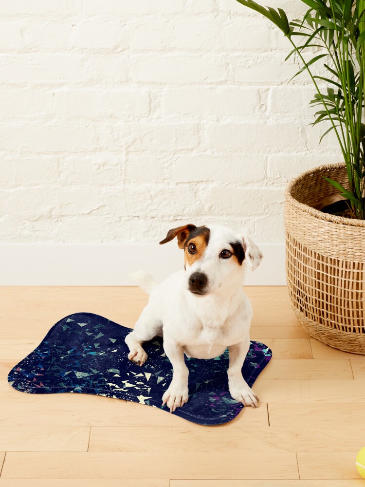 Alternate view of Abstract Geometric Background  Pet Mat