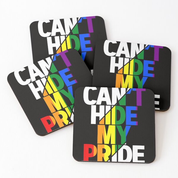 Item preview, Can't Hide My Pride LGBTQ Gay Pride Flag Rainbow LGBT  designed and sold by josephpeti.