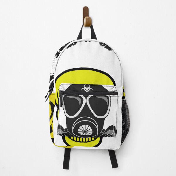 Item preview, stickers, t-shirts, bags, skull logo, biological contamination ,biohazard , gas mask ,package , pack designed and sold by BadzioCompany.