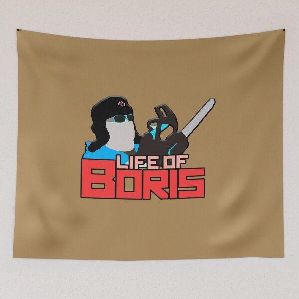 Item preview, UNIQUE - Life of Boris Blue Red   designed and sold by LostboysLL.