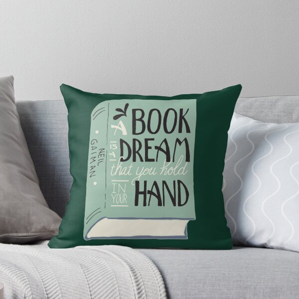 Item preview, A Book is a Dream That You Hold in Your Hand -- Neil Gaiman (Color) designed and sold by Mudpony Studios.