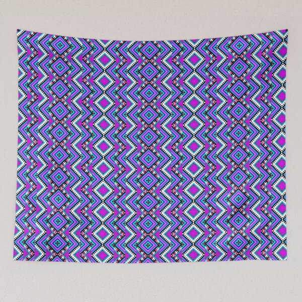 Item preview, The colorful triangle and square in seamless pattern designed and sold by MyMemoriesArts.